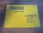 Yamaha RD50M Ersatzteilkatalog Parts List Original – Foto 1