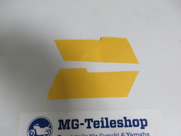 Yamaha Seitendeckel Aufkleber FS1 DX (1976) Emblem Original