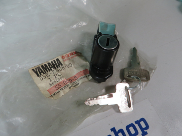 Preview: Yamaha Helmschloss DT50 DT80 MX DT50R DT125R XT600 XT550 XT500 DT175 DT250 DT400 TT600 helmet hanger Original