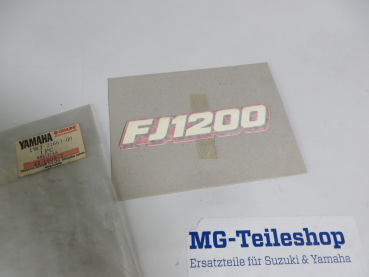 Yamaha Aufkleber Schriftzug Heckverkleidung FJ1200 sticker tail cover 1WJ-21663-00 Original NOS 1WJ-21663-00 Original Ersatzt