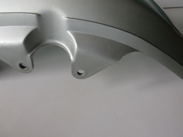 Preview: Yamaha Front Kotflügel Silber Bop LB3-M LB3-80 Front Fender Original NOS
