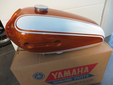 Yamaha Benzintank Tank RD125 AS3 RD200 fuel tank original NOS