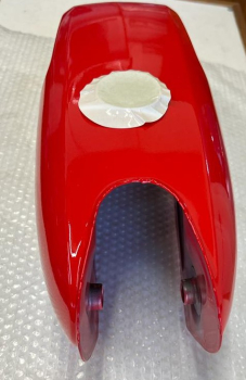 Yamaha Benzintank Tank Rot FS1 FS1-DX fuel tank red original NEU