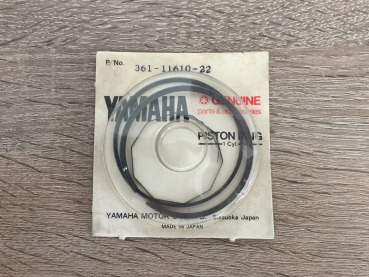 Yamaha Kolbenringe RD250 (73-75) Übermaß 0,50 mm Piston Rings 361-11610-22 Original Neu