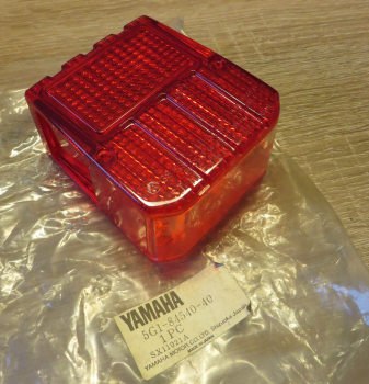 Yamaha Rücklicht Glas STANLEY RD80 MX RD50 MX 13M Tail Lamp Lens Original NEU