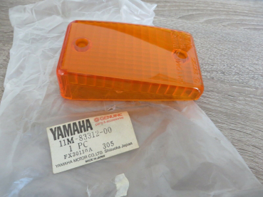 Yamaha Blinkerglas hinten FJ1100 XJ600 XJ750 XJ900 rear flasher lens 11M-83312-00 Original Neu