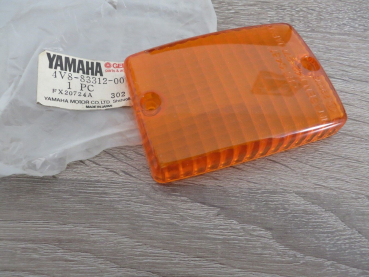 Yamaha Blinkerglas hinten XS400 DOHC XV1000 TR1 rear flasher lens Original Neu