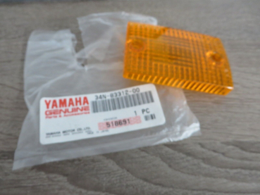 Yamaha Blinkerglas vorne DT80 LCII CW50 BW`S flasher lens 34N-83312-00 Original Neu