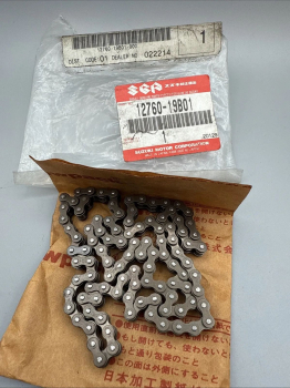 SUZUKI STEUERKETTE CHAIN,CAMSHAFT DRIVE LTF 12760-19B01 ORIGINAL NEU XX37113