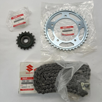 Yamaha SUZUKI GSX-R 750 Y KETTENSATZ KETTEN KIT CHAIN SPROCKET SET ORIGINAL NEU L0156 997S0-35F00-SET Original Ersatzteil – M