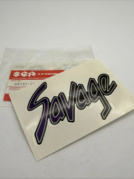 Yamaha SUZUKI AUFKLEBER LS650 LS650F LS650P EMBLEM,FRAME COVER 68131-24B00-B6V D01759 68131-24B00-B6V Original Ersatzteil – M