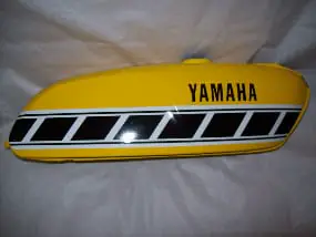 Yamaha Benzintank Tank Gelb FS1 FS1-DX fuel tank yellow original NOS