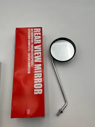 Yamaha Rückspiegel Links FS1 LB80 TY50 T80 T80D Mirror Left 1Y0-26290-10 Original NOS