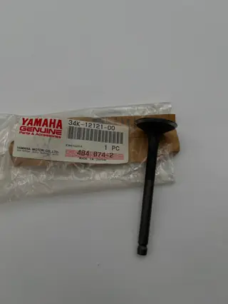 YAMAHA VENTIL, AUSLASS XT600 SRX600 TT600 VALVE, EXHAUST 34K-12121-00 ORIGINAL NEU