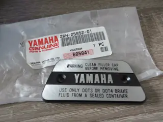 Yamaha Deckel Bremsflüssigkeitsbehälter XVZ1200 XVZ1300 XVZ12 XVZ13 26H-25852-01 Original NEU