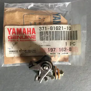 Zündkontakt Unterbrecher Yamaha XS500 TX500 links Contact Breaker 371-81621-10 ORIGINAL NOS
