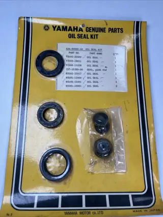 SIMMERRINGSATZ OIL SEAL KIT YAMAHA RD50DX TYPE 353 RD50 TYPE 2U1 526-0000-60 NOS