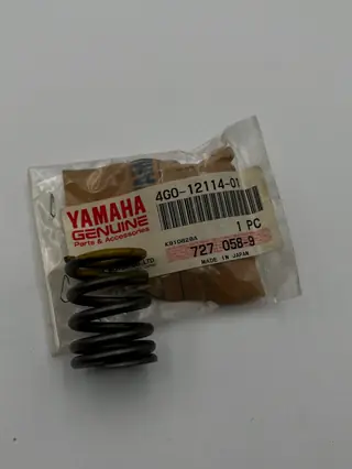 YAMAHA FEDER, VENTIL AUSSEN SR125 XJ600 YFM250 SPRING, VALVE OUTER 4G0-12114-01 ORIGINAL NEU