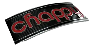 Yamaha Auspuff Emblem Chappy LB50 LB80 439-14729-00 Original NEU
