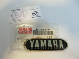 Yamaha Tank Emblem rechts XV750 XV1000 XV1100 Virago RH tank emblem Original NEU