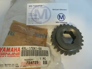 Yamaha Getriebe Zahnrad 4. Gang gear 4 th wheel 4XL-17241-00 original NEU