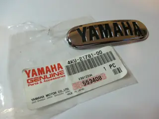 Yamaha Seitendeckel Emblem XV500 XV535 Virago side cover emblem Original NEU