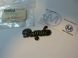 Yamaha Koffer Emblem Venture Royale XVZ1300 XVZ1200 Topcase emblem Original NEU