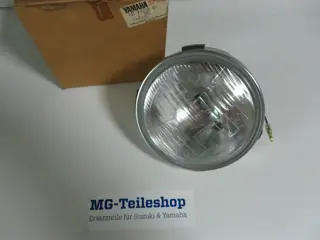 Yamaha Scheinwerfer Reflektor DT80 MX head lamp Original NEU