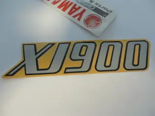 Yamaha Seitendeckel Aufkleber XJ900 Typ 31A side cover sticker Original