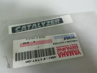 Yamaha Catalyzer Aufkleber YE50 Zest CW50 BW`S Spy Bump EW50 Slider YQ50 Aerox YH50 Why YM50 Breeze 4RC-F1737-00 Original
