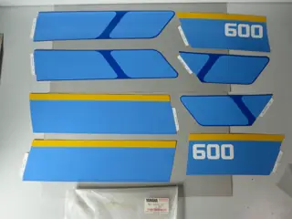 Yamaha Aufkleber Tank Verkleidung Dekor Graphic XT600 Z Tenere 3AJ Original NOS