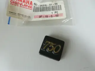 Yamaha Emblem Lenkerabdeckung cap handlebar cover 4X7-26216-01 Original