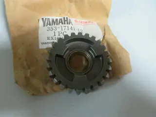 Yamaha Zahnrad Eingangswelle 4.Gang RD50 DX RD50M TY50 M DT50M RX80 DT80 MX MXS RD80 MX Bop 353-17141-12/11