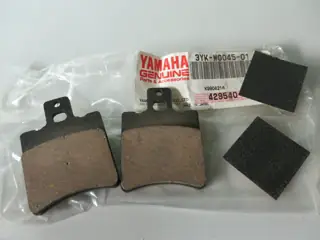 Yamaha Bremsbeläge vorn YE50 Zest brake pads Original