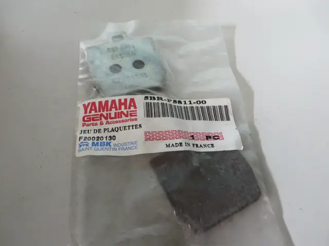 Yamaha Bremsbeläge vorne EW50 Slider Stunt YQ50 Aerox Nitro brake pads 5BR-F5811-00 Original NEU