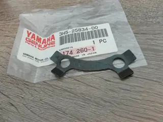 Yamaha Sicherungsblech Bremsscheibe vorne XJ750 SECA XS400 SE XS650 SE XV500 Virago lock washer brake disc 3H5-25834-00 Original