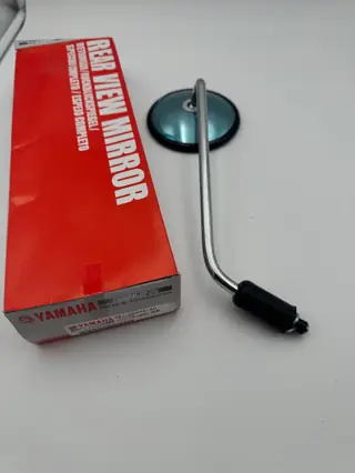 YAMAHA RD50M XT550 RUECKBLICKSPIEGEL RECHTS REAR VIEW MIRROR ASSY 341-26290-A0 ORIGINAL NEU