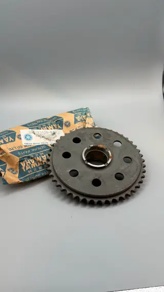 YAMAHA ANLASSERRADEINHEIT TX500 XS500 1973-1978 STARTER WHEEL ASSY 371-15520-02 ORIGINAL NEU