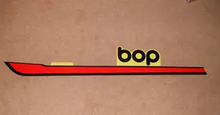 Yamaha LB80 Bop LB3M Decor Decal Aufkleber Emblem Original
