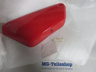 Yamaha Seitendeckel rechts DT50M Auspuff Abdeckung side cover ROT