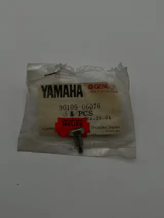 YAMAHA SCHRAUBE XS650 TX650 XS1 XS1B BOLT 90109-06076 ORIGINAL NEU