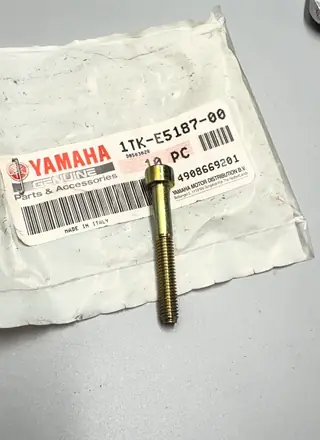 Yamaha Schraube / Screw für AEROX, BOOSTER NEXT GENERATION, BOOSTER, FLIPPER, NITRO – 1TK-E5187-00 – Foto 2