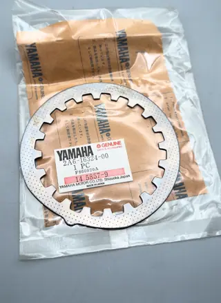 Yamaha Kupplungsscheibe / Clutch Plate 1 für DT125-MX, DT125MX – 2A6-16324-00 – Foto 2