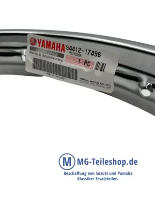 YAMAHA Vorderrad Front Felge Rim (1.20-17) Fs1 Fs50 – 94412-17496 – Foto 3