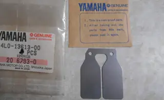 Yamaha 38 PS Membran RD250 LC reed valve 4L0-13613-00 Original NEU