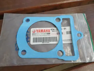 Yamaha Zylinderfußdichtung Fußdichtung XC125 Cygnus MBK Flame 4CW-E1351-01/10 Original NEU