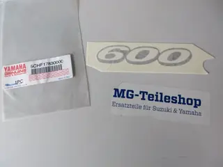 Yamaha Aufkleber Heckverkleidung Dekor TT600 R decal sticker 5CH-F1783-00 Original NOS