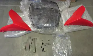 Yamaha Windschild Verkleidungsscheibe XJ600 S Diversion 1992 inkl. Verkleidung