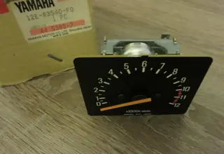Yamaha Drehzahlmesser XS400 DOHC SECA 12E 12F rev counter tachometer gauge meter 12E-83540-F0 Original Neu