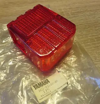 Yamaha Rücklicht Glas STANLEY RD80 MX RD50 MX 13M Tail Lamp Lens Original NEU